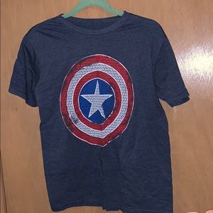 marvel captain america t-shirt